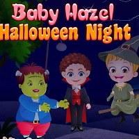 Play Baby Hazel Halloween Night